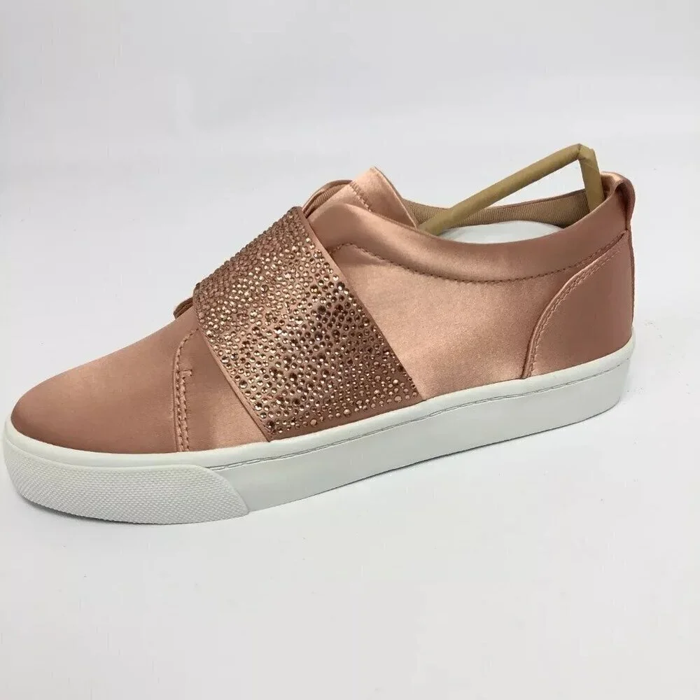 INC International Concepts Womens Sapphira Slip-On Sneak Blush Pink 7M